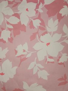 Pink Flower Print Top