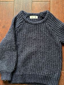 COTTON ON Navy Blue Wollen Sweater