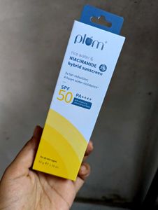 Plum Rice Water Sunscreen SPF 50