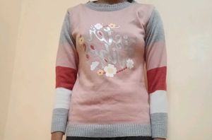 Sister Vibes Pink Sweater