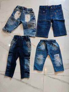 Combo Of 4. 2 Shorts 2Jeans