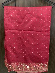 Elegant silk blend saree