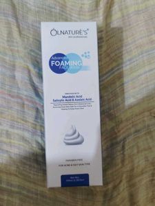 Nature's Foaming Face Wash 🫧💧 remove 🦠