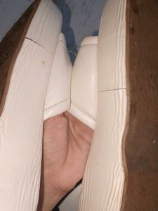 Cream Platform Slides