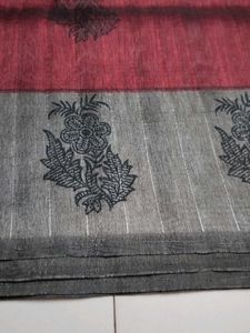 Dailywear Maroon Printed Saree