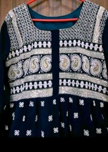 Elegant Embroidered Sharara Set