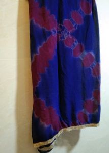 ♥️♥️♥️❤️Royal Blue L Size Chudidar Kameez Dup