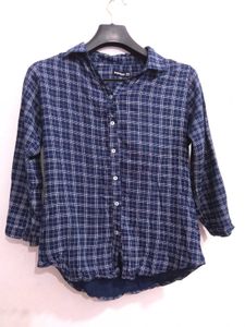 A Blue Navy Light Shirt For Women