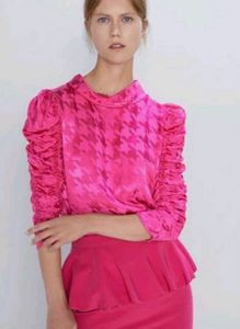 ZARA Pink Mini Skirt
