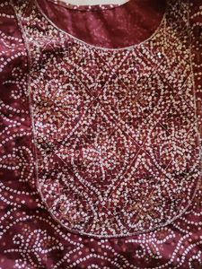 Bandhani Print Kurta