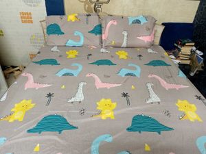 Cute Dinosaur Elastic Bedsheet