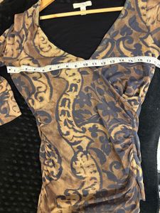 Beautiful imported Mesh Wrap Top - Unique Design