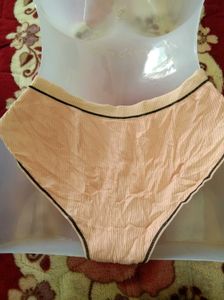 Peach Lingerie with Bow Detail