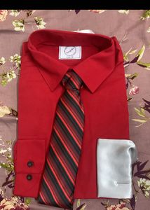 Imported Branded Shirt With Tie