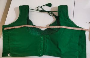 New Fancy Green Blouse