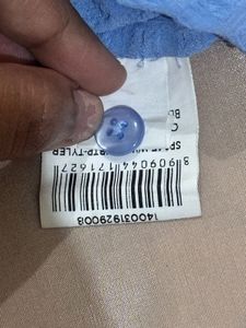Button-Up Blue Shirt Korean