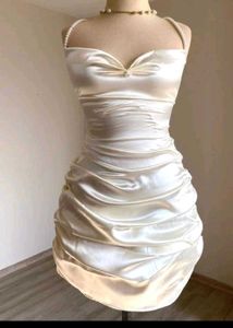 Bodycon Dress With Beads Saphegatti Sleeve