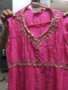 Elegant Pink Anarkali