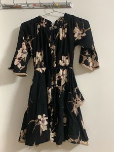 Black Floral Dress For 12-13 Year Old Girls