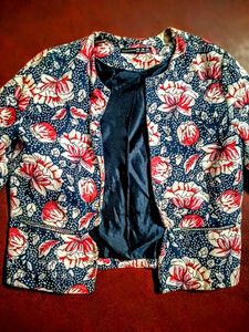 Floral Print Jacket