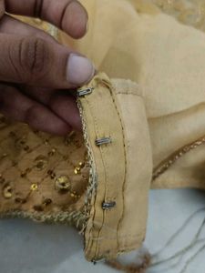 Golden Embellished Blouse