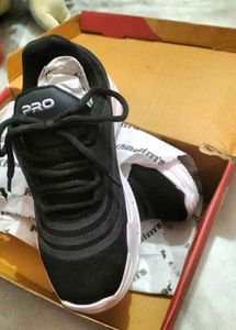 Khadims black pro women's sneaker