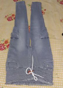 Stylish Grey Jogger Jeans