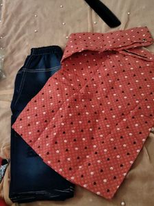 Boys&#39; Cute Patterned Shirt