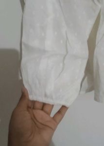 White Peplum Top🤍✨