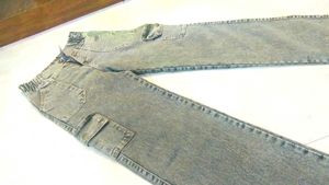 Gray Jeans For Party Use