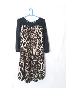 Leopard Print Mini Dress