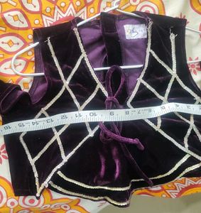 Velvet Party Crop Top high quality vel