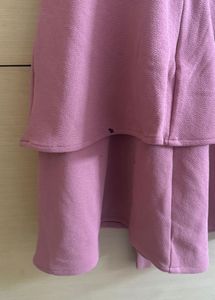 Pink Dress Tiered