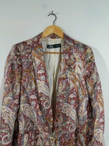 Zara Paisley Blazer