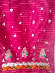 New Zari Work Dress Material Kapda Garara Dres