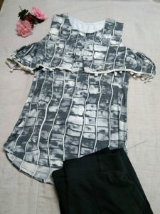 Shoulder Cut Top