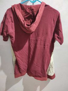 Tshirt With Attached Jacket