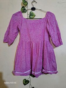 Libas🔮 Rose Pink Indo Western Top🩷