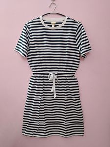 🎉 H&M Drawstring T-shirt Dress