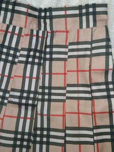 Plaid Mini Skirt