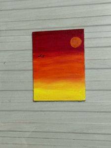 Sunset Painting Handmade