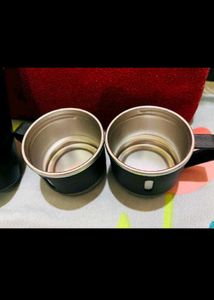 Vacuum Bottle &amp; Cups New With Tag Hot And Cold