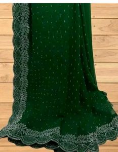 Elegant Green Saree