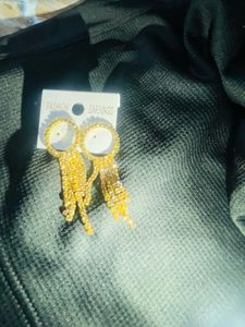 Dazzling Gold Earrings