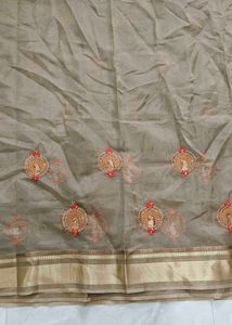 Embroidered Saree