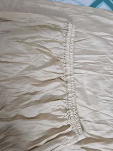 Elegant Cream Embroidered Kurta Set