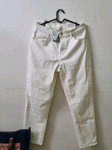 H&amp;M Women White Jeans