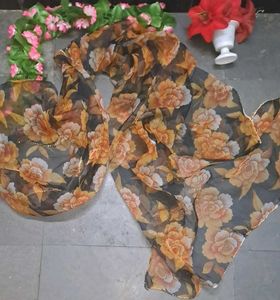 Floral Print Dupatta