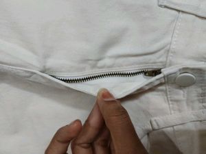Beige Jeans