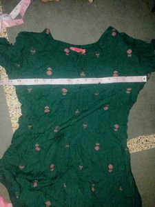 Amayra || Green Kurta || Good (Only 2 Times Used)